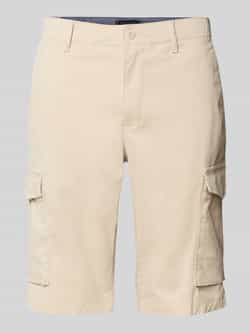 Tommy Hilfiger Regular fit korte cargobroek van een mix van katoen en elastaan