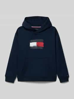 Tommy Hilfiger Kids Regular fit hoodie van katoenmix
