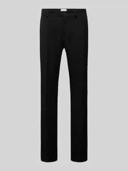Les Deux Regular fit pantalon met riemlussen