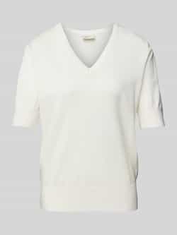FREE QUENT Gebreid shirt met V-hals model 'Katie'