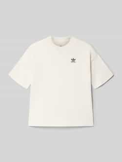 adidas Originals Regular fit T-shirt met logostitching model 'Clow'