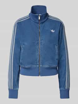 Adidas Originals Denim Firebird Track Top Blauw- Dames Blauw