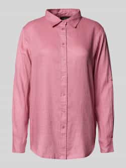 Lauren Ralph Lauren Regular fit linnen blouse met overhemdkraag model 'KARRIE'