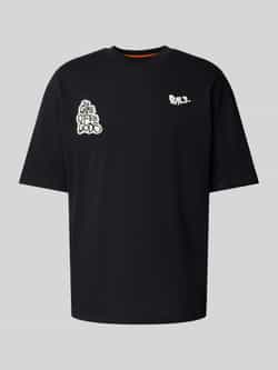 Balr. T-shirt met labelstitching model 'Game of the Gods Graffiti'