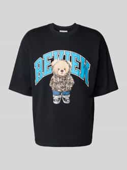 REVIEW T-shirt met labelprint