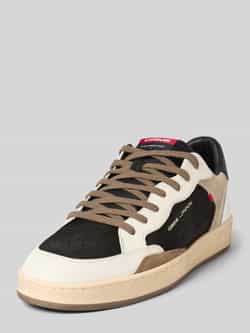 Crime London Sneakers van leer met vetersluiting model 'CHELSEA'