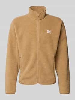 Adidas Originals Regular fit sweatjack met logostitching model 'Essentials'