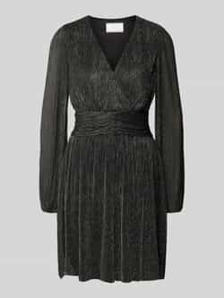 NEO NOIR Knielange jurk in wikkellook