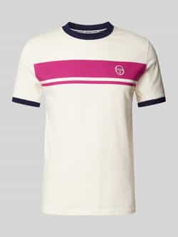 Sergio Tacchini T-shirt met logostitching model 'MASTER'