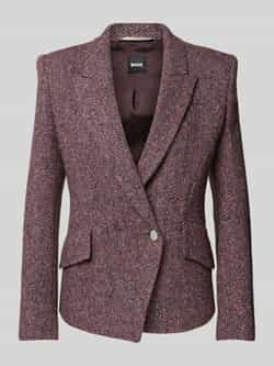 Boss Blazer met schoudervullingen model 'Jarinara'