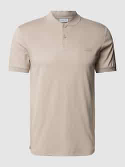 CK Calvin Klein Slim fit poloshirt met opstaande kraag