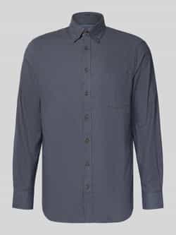 Christian Berg Men Vrijetijdsoverhemd met knoopsluiting