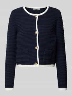 Christian Berg Woman Selection Cardigan met structuurmotief