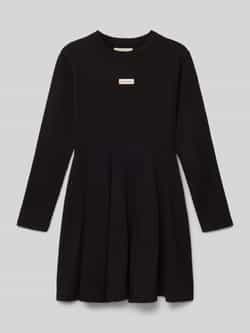 Calvin Klein Jeans Knielange jurk met labeldetail