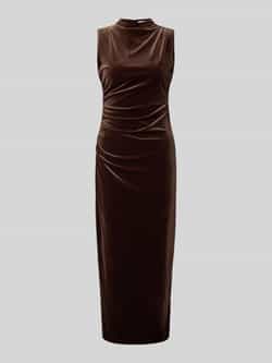 Jake*s Cocktail Slim fit cocktailjurk met plooien