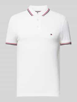 Tommy Hilfiger Slim fit poloshirt met logostitching