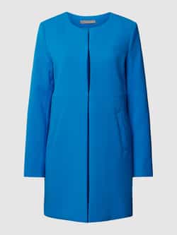 Christian Berg Woman Selection Lange blazer met steekzakken in effen design