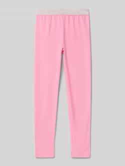 S.Oliver RED LABEL Regular fit legging met elastische glitterband
