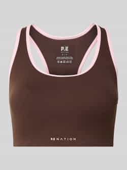P.E Nation Sportbeha met labelprint model 'STELLAR'