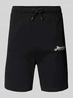 jack & jones Slim fit sweatpants met labelprint model 'GORDON'