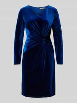 Christian Berg Woman Selection Knielange jurk met knoopdetail