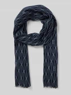 Tommy Hilfiger Sjaal met korte franjes