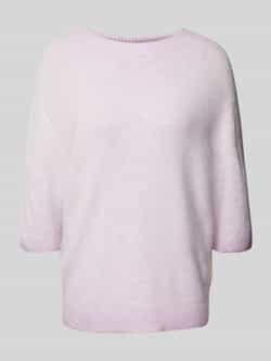 Oui Gebreide pullover met 3 4-mouwen