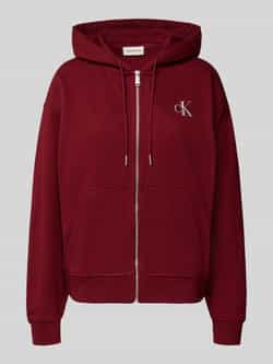 Calvin Klein Jeans Sweatjack met labelprint