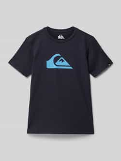 Quiksilver T-shirt met labelprint