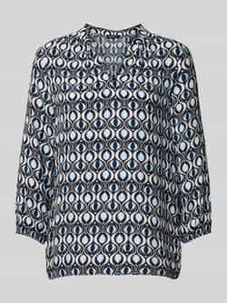 MORE & MORE Blouse met all-over motief