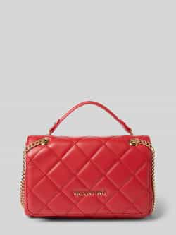 Valentino by Mario Valentino Rode Schoudertas met Kettingbanden Red Dames