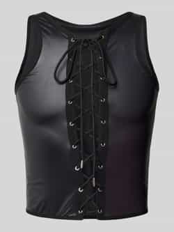 WOH Tanktop met vetersluiting model 'Night Universe'