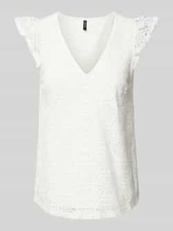 Vero Moda Blousetop met etskanteffect model 'HONEY LULU'