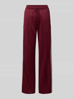 Calvin Klein Jeans Straight fit sweatpants met contraststrepen model 'Terry'