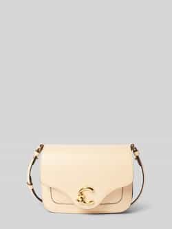 Coccinelle Handtas met labeldetail