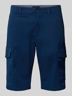 Tommy Hilfiger Regular fit korte cargobroek van een mix van katoen en elastaan