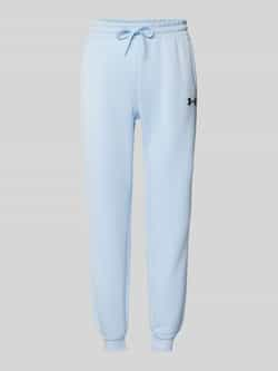 Under Armour Regular fit sweatbroek met logoprint