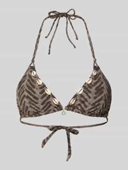 Banana moon Bikinitop met applicaties model 'YERO SILVARY'
