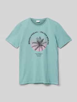 S.Oliver RED LABEL Junior Shirt met ronde hals met grafische print