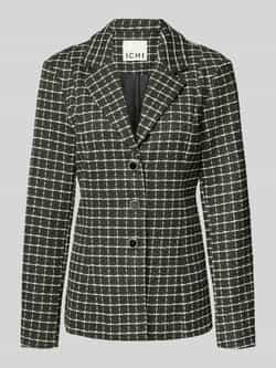Ichi Slim fit blazer met reverskraag model 'KATE'