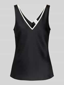 Calvin Klein Womenswear Regular fit blousetop met V-hals
