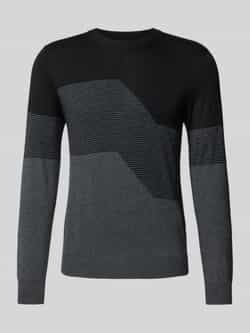 Antony Morato Gebreide pullover met ribboorden