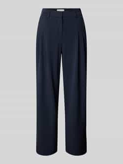 MSCH Copenhagen Baggy fit stoffen broek met plooien model 'Henrika'