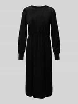 Christian Berg Woman Selection Midi-jurk met structuurmotief