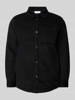 Mazine Regular fit ribcordoverhemd met borstzak model 'Lincoln'