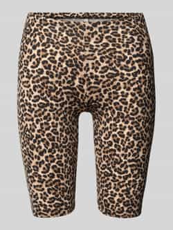 Only Slim fit fietsbroek met all-over motief model 'LIVE LOVE'