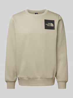 The North Face Sweatshirt met labelprint model 'FINE'