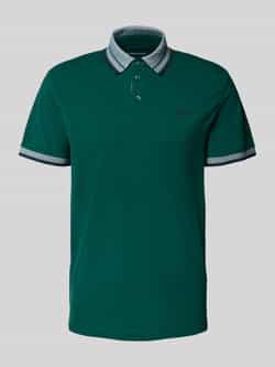 Tom Tailor Regular fit poloshirt van katoenmix
