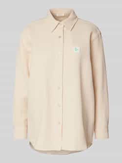 American vintage Relaxed fit overhemdblouse met labelbadge model 'AFAZ'