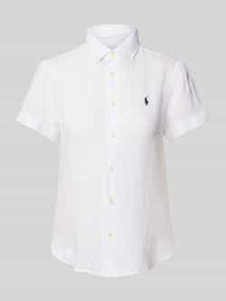Polo Ralph Lauren Regular fit linnen blouse met button-downkraag